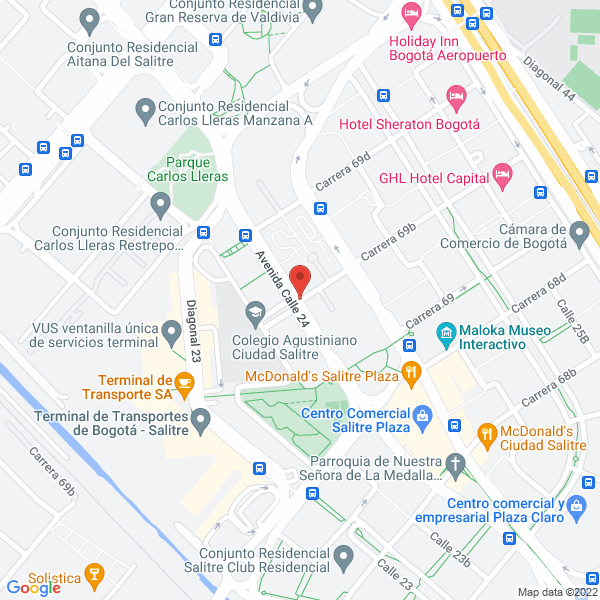 Mapa de Workmate Technology S.A.S.