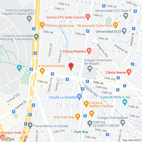 Mapa de Multifiore S.A.S.