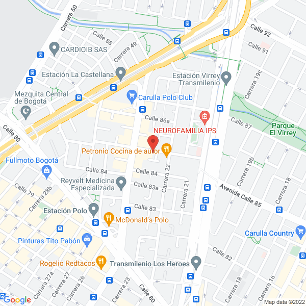 Mapa de Cipala Consultores S.A.S.