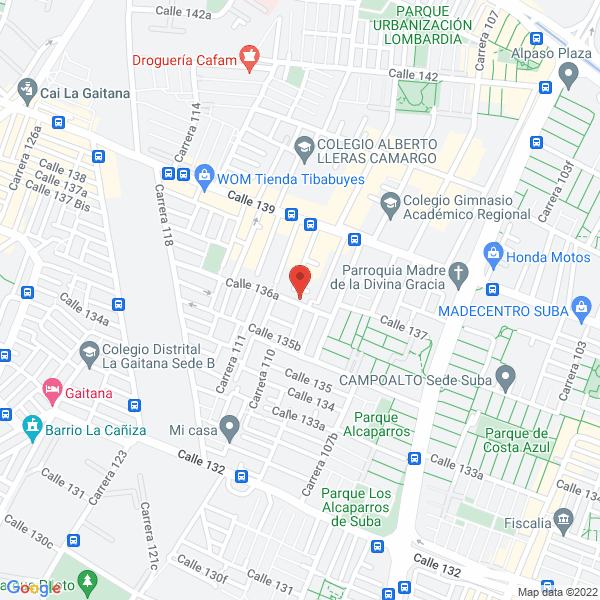 Mapa de Pisos Láminados Cas S.A.S.