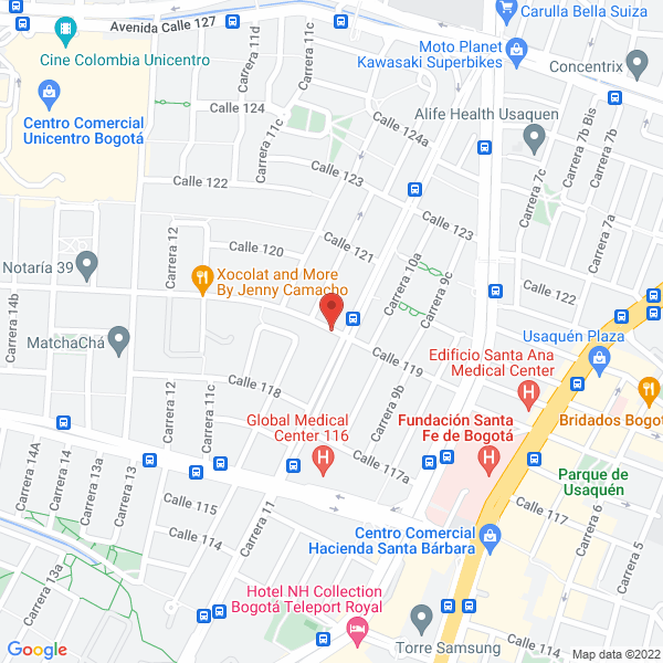 Mapa de Miia Francomer Colombia S.A.S.