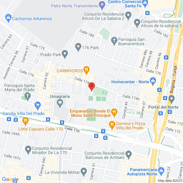 Mapa de Centro De Apoyo Multisensorial Para Preescolares Pequeños Consentidos S.A.S.