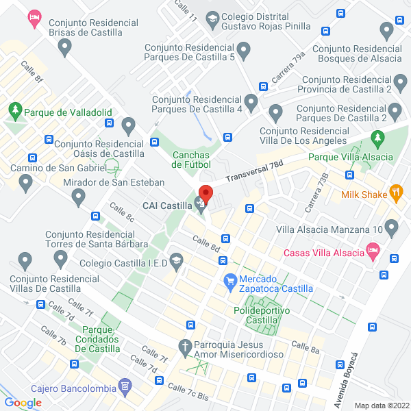 Mapa de Security Drive Sam S.A.S.