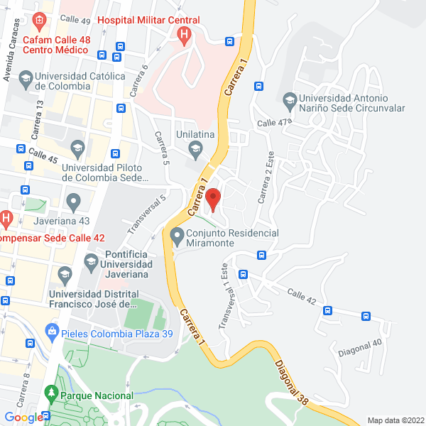 Mapa de Redes E Iluminación Cibera S.A.S.