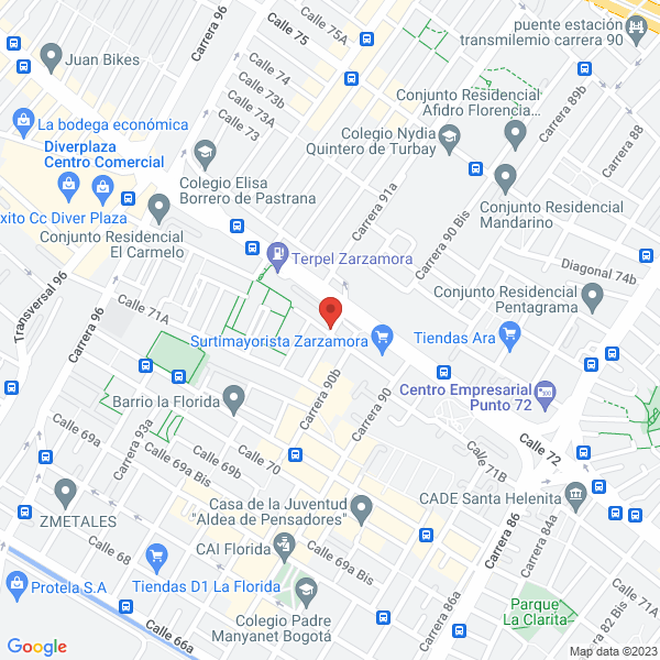 Mapa de Mover Pais S.A.S.