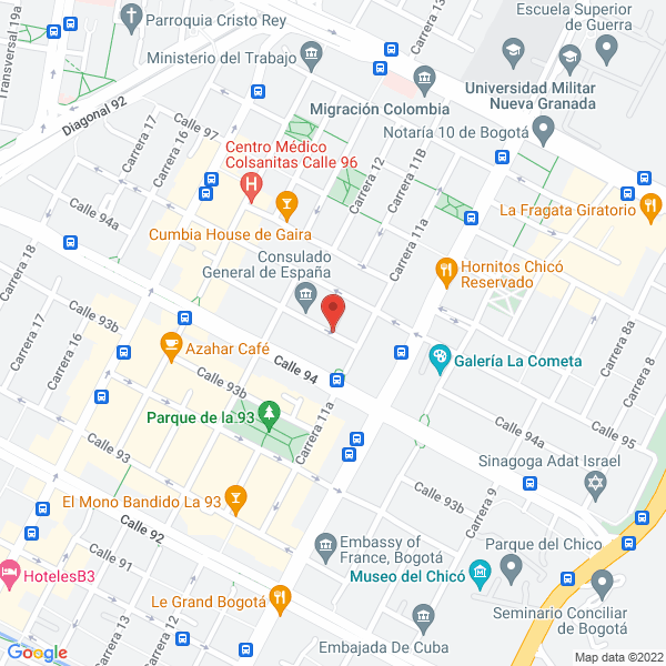 Mapa de Gara S.A.S.