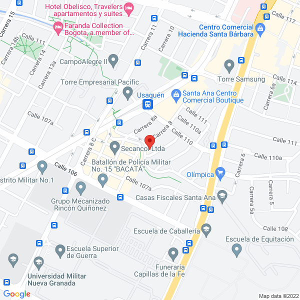 Mapa de Biw On S.A.S.