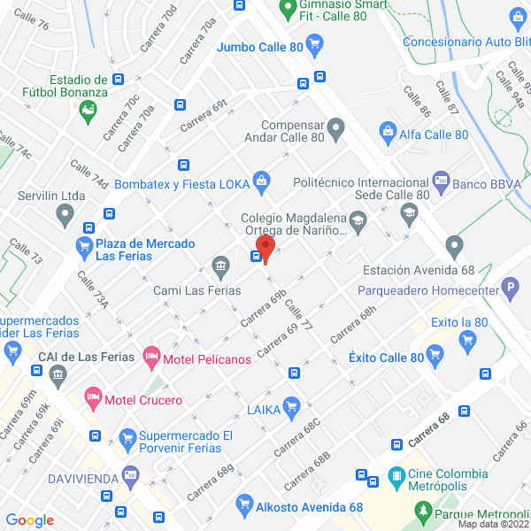 Mapa de Yl Ltda.