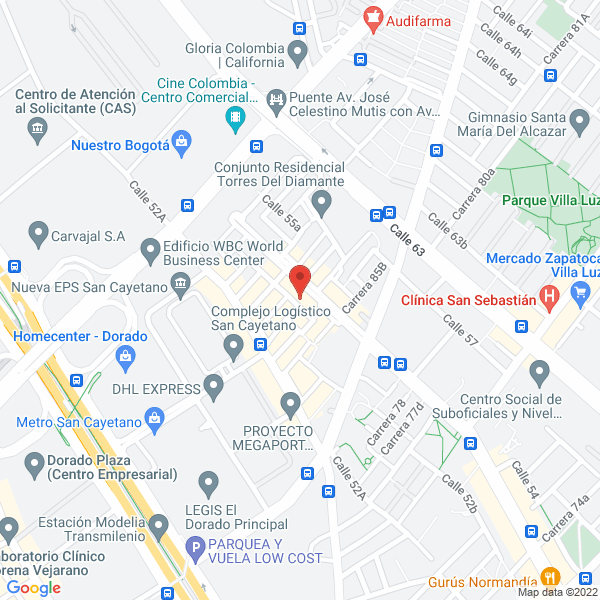 Mapa de Eyc Soluciones Tecnológicas S.A.S.