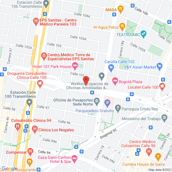 Mapa de Keymore Engineering & Consulting S.A.S.