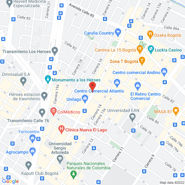 Mapa de 3Gsp Soluciones Empresariales S.A.S.