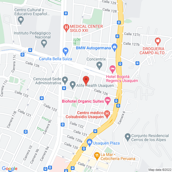 Mapa de Donbandi S.A.S.