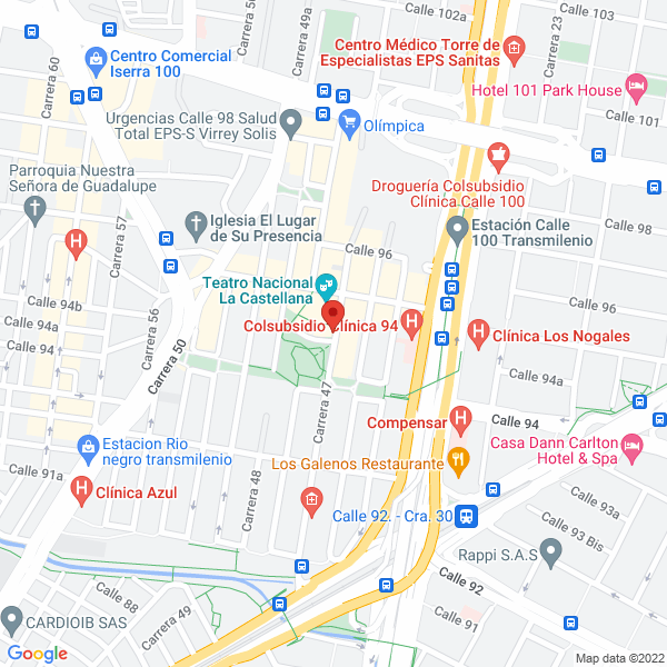 Mapa de City Wings S.A.S.