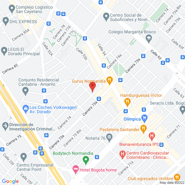 Mapa de Albergue Acoger En Casa S.A.S.