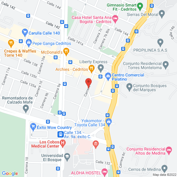 Mapa de Imásd Training S.A.S.