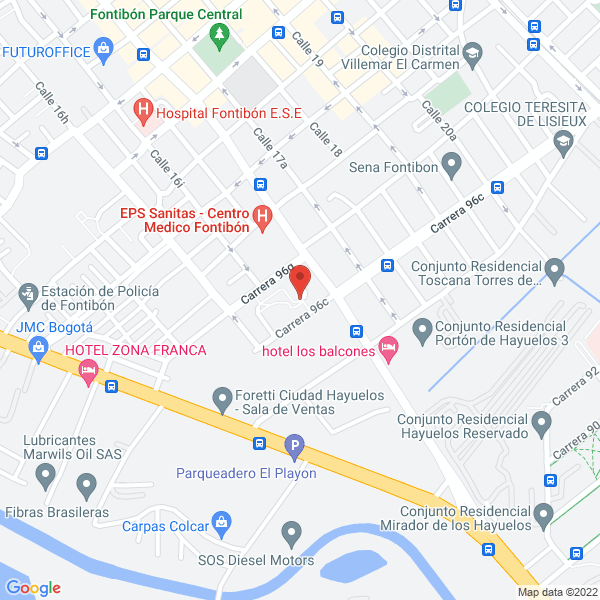 Mapa de Logiservial E.U.