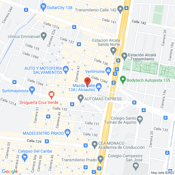 Mapa de Sitya S.A.S.