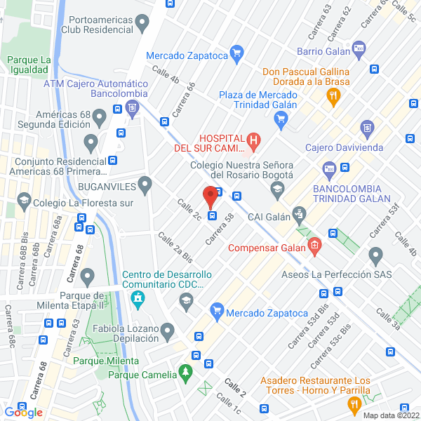 Mapa de Ykaro Bazar S.A.S.