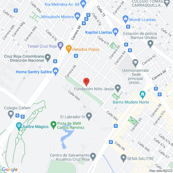 Mapa de Logiknet S.A.S.