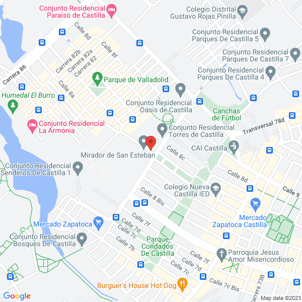 Mapa de Inox Colombia Hogar S.A.S.