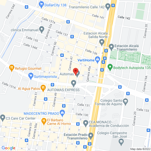 Mapa de Germány Tech Group S.A.S.