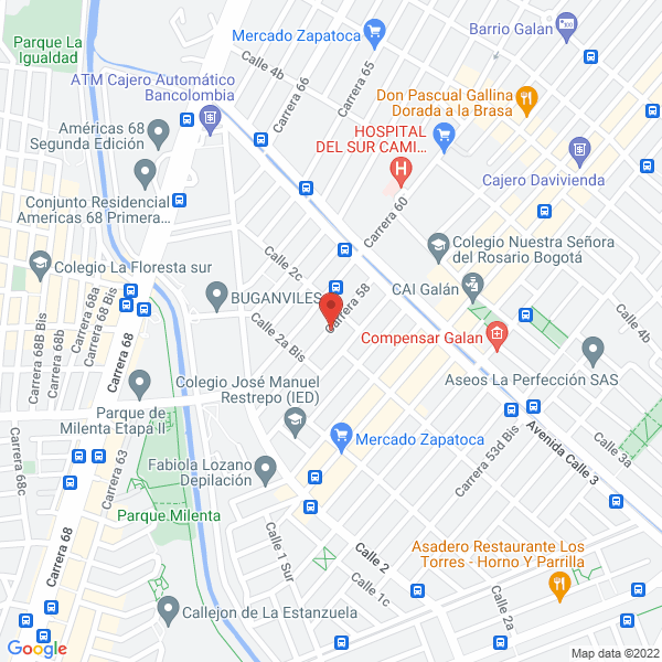 Mapa de Car S Tech S.A.S.