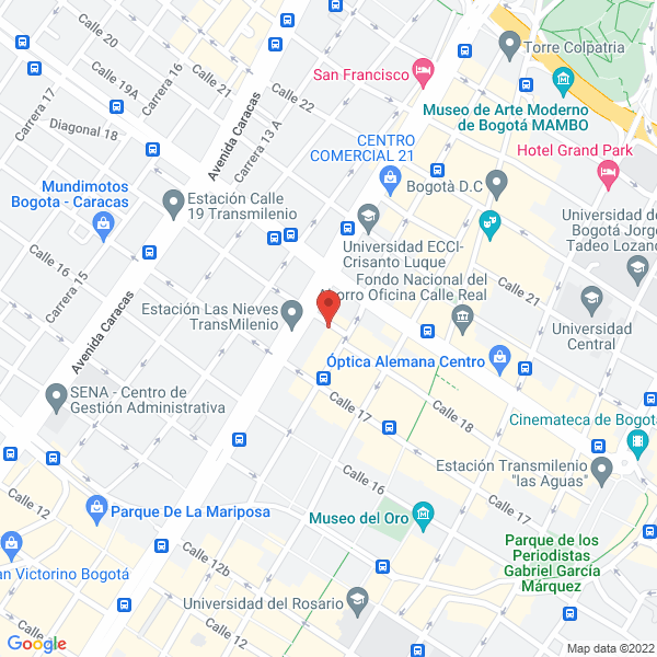 Mapa de Distribuidora La Doce Lv S.A.S