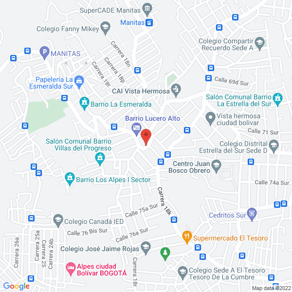 Mapa de Tecnicasallas Mantenimientos S.A.S.