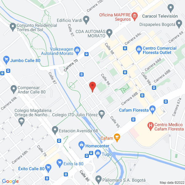 Mapa de Energía En Casa S.A.S.