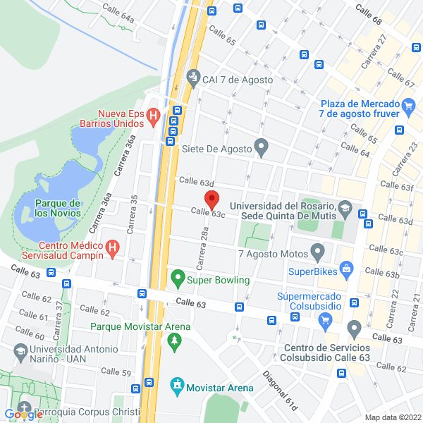 Mapa de Roldán Repuestos S.A.S.