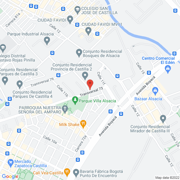 Mapa de Distribuidora Todo Helado S.A.S.