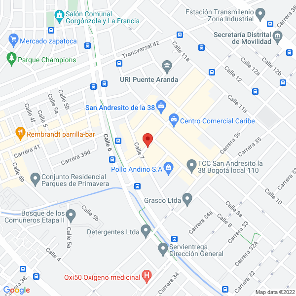 Mapa de Import-Cpg S.A.S.