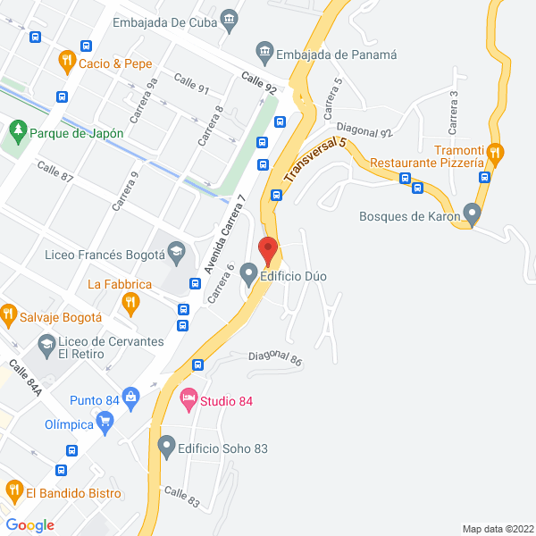 Mapa de Productos Y Servicios Más S.A.S.