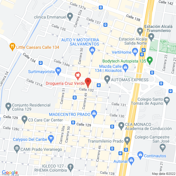 Mapa de Acevedo & López S.A.S.