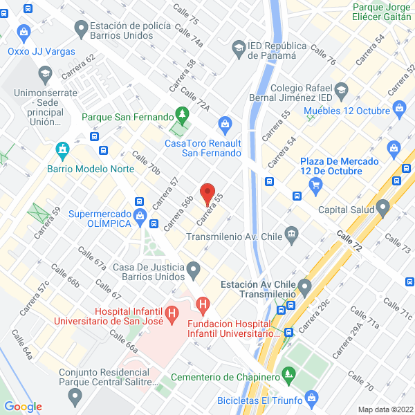 Mapa de Impo Autopits S.A.S.