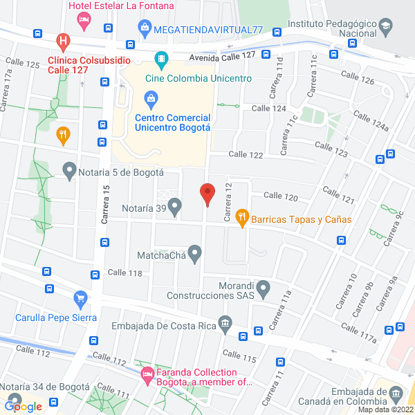 Mapa de Lookavanti S.A.S.