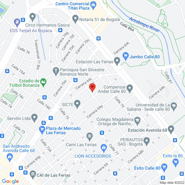 Mapa de Odontolab S.A.S.