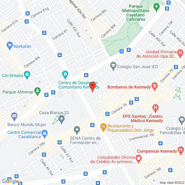Mapa de Granja Avícola Los Pineda S.A.S.