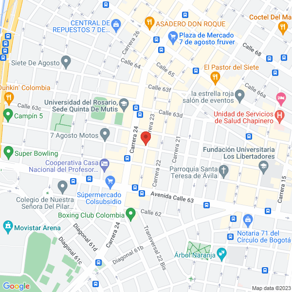 Mapa de Go Mentoring S.A.S