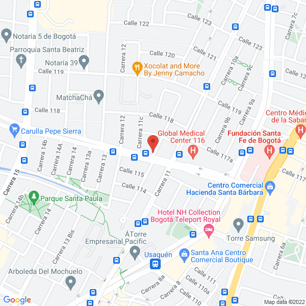 Mapa de Sandras Cooking S.A.S.