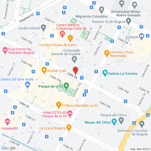 Mapa de Curitas Música S.A.S.