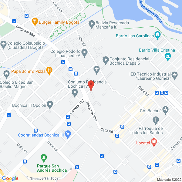 Mapa de Hj Logística En Salud S.A.S.