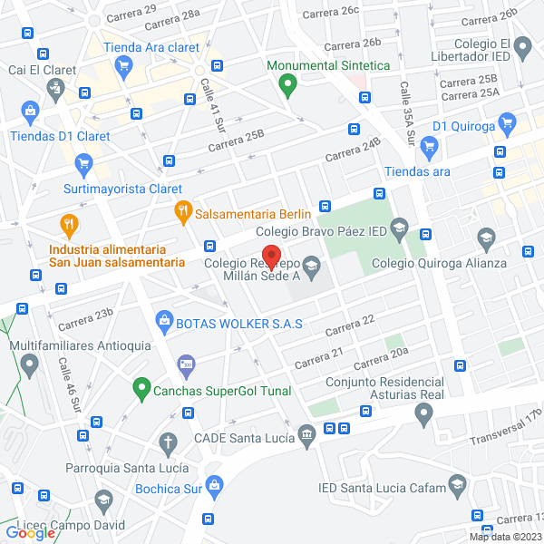 Mapa de Inversiones & Amenities Lunamar S.A.S.