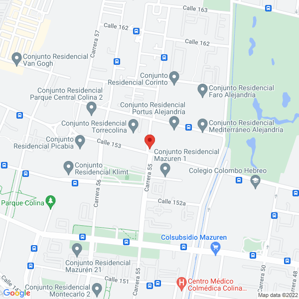 Mapa de Fresh & Green Food Service S.A.S.