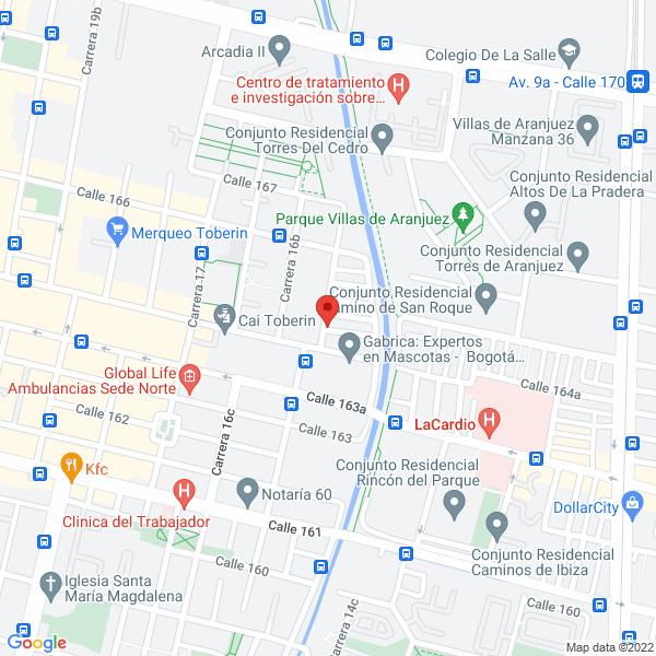 Mapa de Grupo Riu S&M S.A.S.