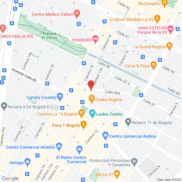 Mapa de Valtri S.A.S.