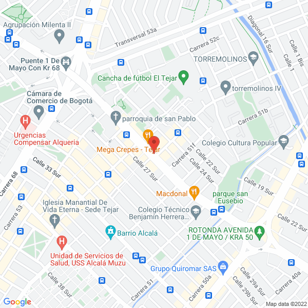 Map of Molina Y Cía. S.A.S.