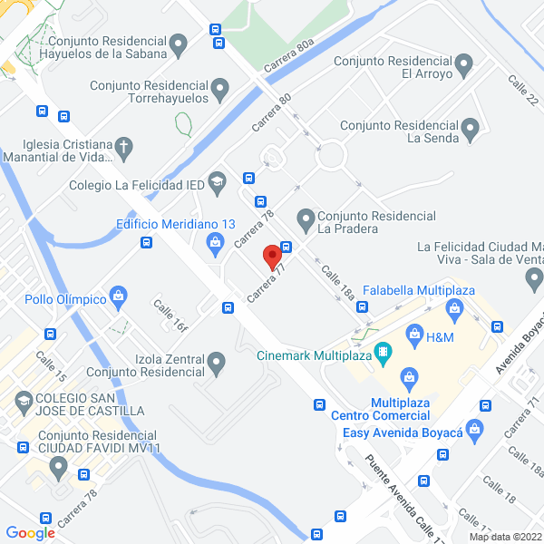 Mapa de Assistcol S.A.S.