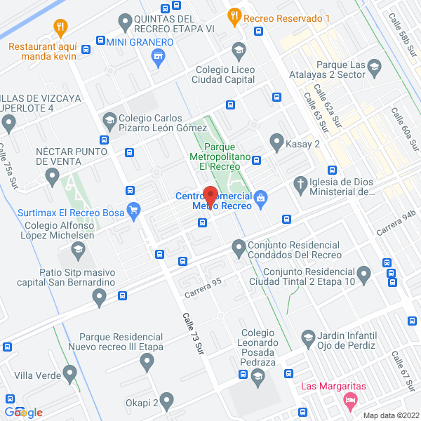 Mapa de I.P Redes S.A.S.