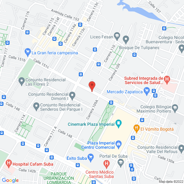 Mapa de Alistamiento E Instalaciones Eléctricas De Colombia S.A.S.